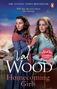 "Homecoming Girls" von Val Wood. "Cover to be revealed." Unten ein Pinguin-Logo. Hellblaue Hintergrundfarbe.