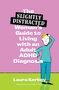 "The Slightly Distracted Woman's Guide to Living with an Adult ADHD Diagnosis." Illustration einer Frau auf rosa Hintergrund., Buch