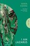 Anna Kavan, I Am Lazarus, „An artist of great distinction“ – The Times. Abstrakte grüne und schwarze Marmorierung., Buch