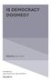 Text: "IS DEMOCRACY DOOMED?" "Edited by Austin Sarat" "STUDIES IN LAW, POLITICS, AND SOCIETY VOLUME 91". Grau-lila Farbblöcke.