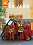 "MINI CALABRIA. Free eBook. ROUGH GUIDES-Logo oben links. Dreirad mit Körben voll roter Paprika und Knoblauch.", Buch