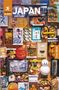 Oben: "ROUGH GUIDES JAPAN". Rechts: Orange Streifen mit "Free eBook". Darunter viele Bento-Boxen und Essensverpackungen in buntem Design., Buch