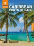 "Rough Guides MINI CARIBBEAN PORTS OF CALL Free eBook." Zwei Palmen am Strand, ein Kreuzfahrtschiff auf dem Meer.