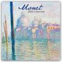 Gifted Stationery Co. Ltd: Claude Monet 2025 - 16-Monatskalender, KAL