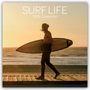 The Gifted Stationery Co. Ltd: Surf Life - Surfen - Surfing 2025 - 12-Monatskalender, Kalender