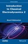 "Introduction to Classical Electrodynamics 2", Boucif Abdesselam, blaue Abdeckung, dynamische violett-rote Linien., Buch