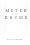 "METER AND RHYME" steht zentriert, darunter "Rajeshree Varangaonkar". Vertikale Linien umrahmen den Text., Buch