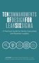 "Ten Commandments of Design for Lean Six Sigma. A Practical Guide for Senior Executives and Business Leaders. Autorenliste.", Buch