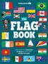 "The Flag Book". Verschiedene Länderflaggen umrahmen den Titel. Ein Pirat und ein Mädchen mit Panama-Flagge sind abgebildet.