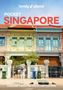 "POCKET SINGAPORE" und "Discover twice the city in half the time". Bunte Häuserfassaden mit dekorativen Details., Buch