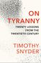 Timothy Snyder: On Tyranny, Buch