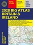 „2028 Big Atlas Britain & Ireland“; enthält Karten, Maßstab 1:200.000, Natur- und Verkehrsinformationen.