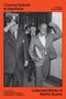 Text oben: "I Cannot Submit to Injustices". Text unten: "Collected Works of Martin Sostre". Ein Mann hebt triumphierend die Faust., Buch