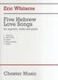 5 Hebrew Love Songs, Buch