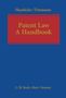 Maximilian Haedicke: Patent Law, Buch