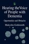 Malcolm Goldsmith: Hearing Voice of People with Dementia, Buch