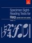 Specimen Sight-Reading Tests for Harp Grades 1-8 (pedal and non-pedal), Noten