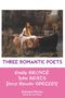 Emily Bronte: Three Romantic Poets, Buch