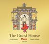 Titel: "The Guest House". Autoren: Faria Abedin, Yasmin Elhady. Bunte Illustration eines kunstvollen Gebäudes., Buch