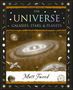 Text: "THE UNIVERSE: GALAXIES, STARS, & PLANETS" und "Matt Tweed". Illustration von Galaxien, Planeten und einem Raumschiff.