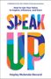 Titel: "SPEAK UP" in bunten Buchstaben, darüber "How to Use Your Voice to Inspire, Influence, and Earn," Autor: Hayley Mulenda Record., Buch