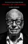 "The Life and Times of Rupert Murdoch. Empire of Influence. Claire Atkinson." Älterer Mann mit Brille, schwarz-weiß Portrait.