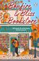 Ein Paar umarmt sich vor einem herbstlich dekorierten Buchladen. Oben steht: "Bonfire & Bliss Bookstore"., Buch