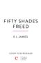 Text: FIFTY SHADES FREED, E L James, COVER TO BE REVEALED. Unten ein Penguin Random House Logo.