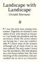 Gerald Murnane: Landscape with Landscape, Buch