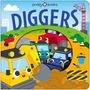 Priddy Books: Diggers (Take a Peek!), Buch