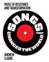"Music of Resistance and Transformation", "Songs That Changed the World", "Andrew Clarke". Schallplatten-Design in Schwarz-Rot., Buch