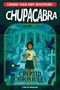 Titel: CHOOSE YOUR OWN ADVENTURE® CHUPACABRA. Ein Junge steht auf einem Friedhof, hält eine Schriftrolle, ein Rabe und mystische Figuren., Buch