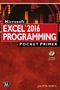 Julitta Korol: Microsoft Excel 2016 Programming Pocket Primer, Buch