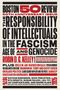 Boston Review, 50th Anniversary Issue: The Responsibility of Intellectuals in the Fascism Age of Genocide., Buch