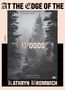 "At the Edge of the Woods" von Kathryn Bromwich. Schwarz-weißes Waldmotiv mit dichter Vegetation und einem gehenden Menschen.
