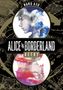 Text: "Haro Aso", "Alice in Borderland Retry". Zwei Profile in Wolken, eine Illustration., Buch