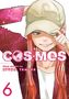 „COSMOS 6“, „Story and Art by Ryuhei Tamura“. Illustration: Person mit Baseballmütze und langem, rotem Haar., Buch