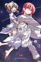 "Fly Me to the Moon" steht im Vordergrund, darunter die Zahl 34. Zwei Anime-Figuren schweben im Sternenhimmel., Buch