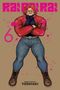 Text: "6", "RAI RAI", "STORY & ART BY YOSHIAKI". Illustration eines muskulösen Mannes in roter Jacke und blauer Jeans., Buch