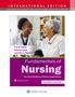 (INTERNATIONAL EDITION) Fundamentals of Nursing, Elf Ausgabe. Zwei Personen lächeln und unterhalten sich herzlich., Buch