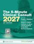 "The 5-Minute Clinical Consult 2027, 35th Edition, Editor-in-Chief Frank J. Domino." Arzt im Hintergrund, QR-Code., Buch