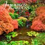 Brush Dance: Japanese Gardens 2025 12 X 24 Inch Monthly Square Wall Calendar Plastic-Free, Kalender