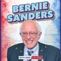 Text: "BERNIE SANDERS", "BOTH SIDES of the Aisle". Illustration mit fröhlichem älteren Mann, US-Kapitol im Hintergrund., Buch
