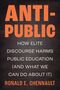 Text: "ANTI-PUBLIC: HOW ELITE DISCOURSE HARMS PUBLIC EDUCATION (AND WHAT WE CAN DO ABOUT IT)" von Ronald E. Chennault.