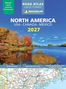 "North America USA · Canada · Mexico 2027. Bonus: North American driving tours. Road Atlas Large Format. Naturfoto mit Herbstbäumen."