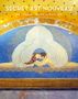 SECRET ART NOUVEAU. Illustration: Zwei liegende Figuren mit großen Flügeln, umgeben von goldenen und blauen Details., Buch