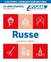 „Russe“, „210 Exercices + Corrigés“. Illustrationen russischer Symbole: Matrjoschka, Basilius-Kathedrale, Pelzmütze., Buch