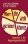 Text in einem Kreisdiagramm: "Wem die Welt gehören könnte". Darunter: "Eigentum in der Regionalgesellschaft"., Buch