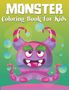 Laura Bidden: Monster Coloring Book for Kids, Buch