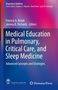 : Medical Education in Pulmonary, Critical Care, and Sleep Medicine, Buch